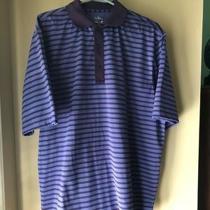 Jack Nicklaus Striped Golf Shirt